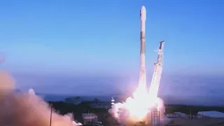 LIFTOFF: SpaceX lifts off from Vandenberg Air Force Base