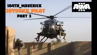 Arma 3 KOTH | Joystick Pilot | Landing Highlights | Part 3