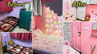 Small Indian Middle Class Bedroom Makeover under 1000rs