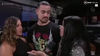 Zelina Vega & Caruso Feud