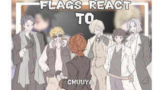 Flags+ dazai react to chuuya//skk/bsd//bungou stray dogs//stormbringer