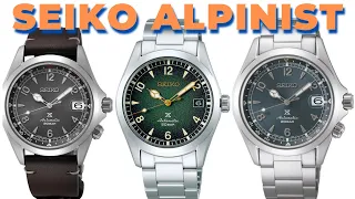 Новые Seiko Alpinist, которые меня покорили! Seiko SPB201J1, SPB197J1 и SPB155J1