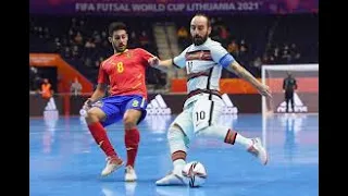 Portugal vs Espanha I Copa do Mundo de Futsal - Quartas de Final I 27/09/2021.