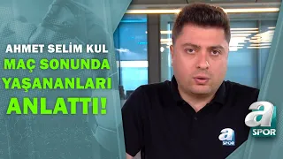 Ahmet Selim Kul Maç Sonunda Yaşanan Gelişmeleri Aktardı! (Fenerbahçe 1-2 Alanyaspor) / A Spor