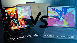 Apple Magic Keyboard vs Logitech Combo Touch - Which one is better for the 2021 iPad Pro?