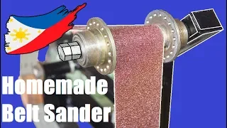 DIY Belt Sander Grinder Using Bicycle Hub