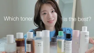 Comparing 🤍10 most trending TONERS🤍 rec for every skin type