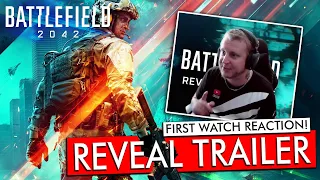 Battlefield 2042 Reveal Trailer Reaction | BATTLEFIELD