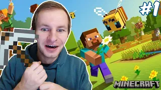 НИЛАМОП ДЕЛАЕТ ПЕРВЫЕ ШАГИ В МАЙНКРАФТ | MINECRAFT #1