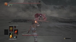 DARK SOULS 3 Slave Knight Gael Pyromancy ONLY kill!