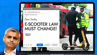 I asked the mayor of London to legalise Electric Scooters...