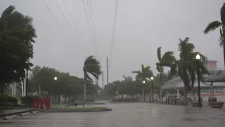 Punta Gorda on Florida's west coast in the path of Hurricane Ian