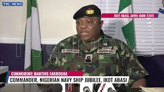 Navy Working With Other Agencies To End Criminal Activities On Waterways - Fakrogha