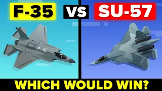 F-35 Amerika vs Sukhoi Su-57 Rusia - Mana yang Menang?