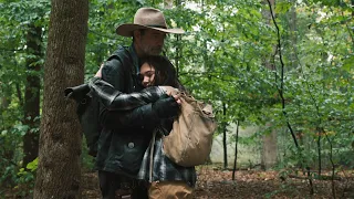 TWD: Dead City - 1x03 People Are a Resource - #12 (end scene) - Negan whistles | Jeffrey Dean Morgan