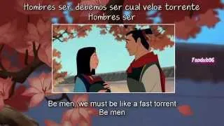 Hombres de acción (I'll make a man out of you) [Sub & Translation] {Mulan}