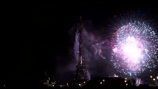 [파리브이로그] 2022년 혁명 기념일 불꽃놀이 / [Paris Vlog] Feux d’artifice Paris Tour Eiffel 14/07/2022
