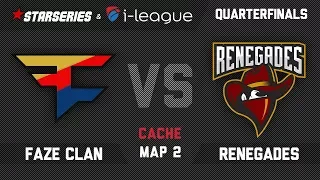 FaZe vs Renegades - Cache Map 2 - 1080p60 - QuarterFinals StarLadder StarSeries i-League Season 4