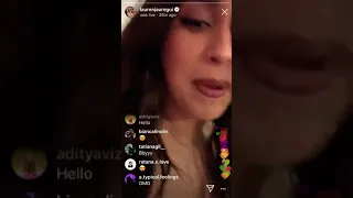 Lauren Jauregui instagram Live | 1-10-19