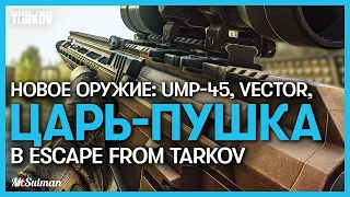 НОВОЕ ОРУЖИЕ В ТАРКОВЕ | MK-18 Mjölnir, Kriss Vector, SIG MCX и HK UMP-45