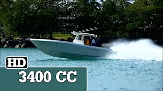 HydraSports 3400 CC running fast in Miami