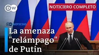 DW Noticias del 27 de abril: Putin amenazó a los países que apoyan a Ucrania [Noticiero completo]