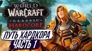 КАК ЭТО БЫЛО? МОЙ ПУТЬ с 1-30 уровень на ХАРДКОРЕ // WoW Sirus х1