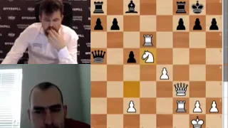 SACRIFICE ROOK!! Leinier Dominguez vs Magnus Carlsen Saint Louis Blitz chess 2020 - R14