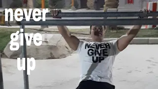 Motivation training ☝️ never give up 💪 street workout 🏆 #fitness #gym #motivation workout