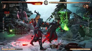 MK1 Shao Mavado 64 percent (upblock punish prepatch)