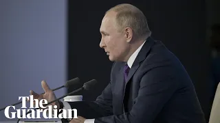 Putin accuses west of expanding towards Russia: 'They keep telling us: war, war, war'
