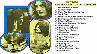 Very Best Songs of Led Zeppelin 2018 -  Greatest Hits 50 years