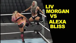 WWE 2K23 Liv Morgan vs Alexa Bliss - Quiet Match
