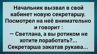 Начальник Предложил Новой Секретарше! Сборник Свежих Анекдотов! Юмор!