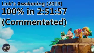 Link's Awakening Remake 100% in 2:51:57 (FWR) (Commentated)