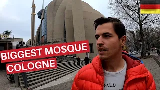 Praying at Europe's biggest mosque that allows Adhan (Cologne Central Mosque, 🇩🇪)