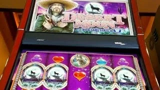 Desert Moon Slot Machine - Rare 15 Spin Bonus