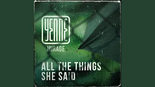 All The Things She Said