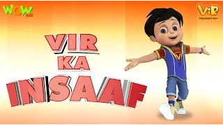 Vir The Robot Boy | Hindi Cartoon For Kids | Vir ka insaaf | Animated Series| Wow Kidz