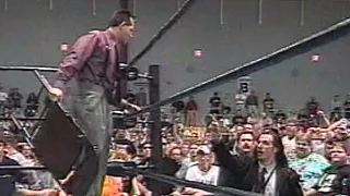 Joey Styles • Joel Gertner • Lou E. Dangerously • Cyrus (ECW 2000)