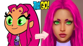 【Teen Titans Go!】in Real Life Characters