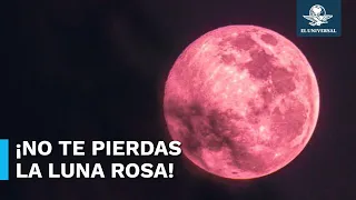 ¿Qué es la Luna Rosa y cuándo ocurre este evento astronómico?