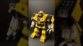 Bumblebee Transformers Lego Build By Ai 1 🐝 #Bumblebee #Lego #Build #Robots #Movies #Ai