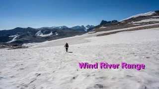 off trail in the Wind River Range: Ross Lake, Bear Basin, & Grasshopper Glacier loop - 2020/9