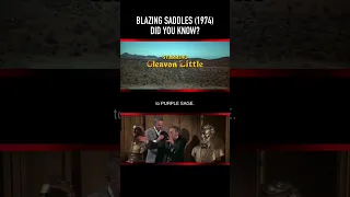 Did you know THIS about BLAZING SADDLES (1974)? Part Eleven