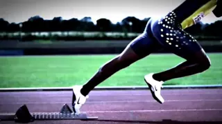 Slow Motion Sprint ( Asafa Powell , Usain bolt )