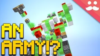 MAKING A ROBOT ARMY in Minecraft!