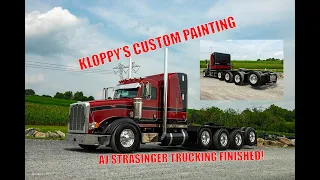 Kloppy's Custom Painting: AJ Strasinger Trucking finished!
