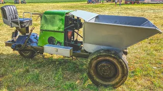 Vorstellung Dumper Picco 1 Dreikantfeile mit Motor Start