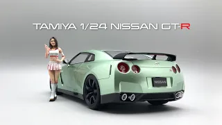 TAMIYA 1/24  NISSAN GT-R(R35) FULL BUILD